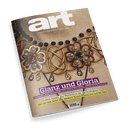 art Magazin, Juni 2025. Cover mit einer detailreichen goldenen Halskette, verziert mit Schmucksteinen. Schlagzeile: Glanz und Gloria.