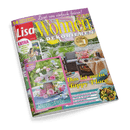 Cover von Lisa Wohnen & Dekorieren, Juni 2025, zeigt eine gemütliche Outdoor-Sitzecke mit der Überschrift Das ist mein Happy Place.